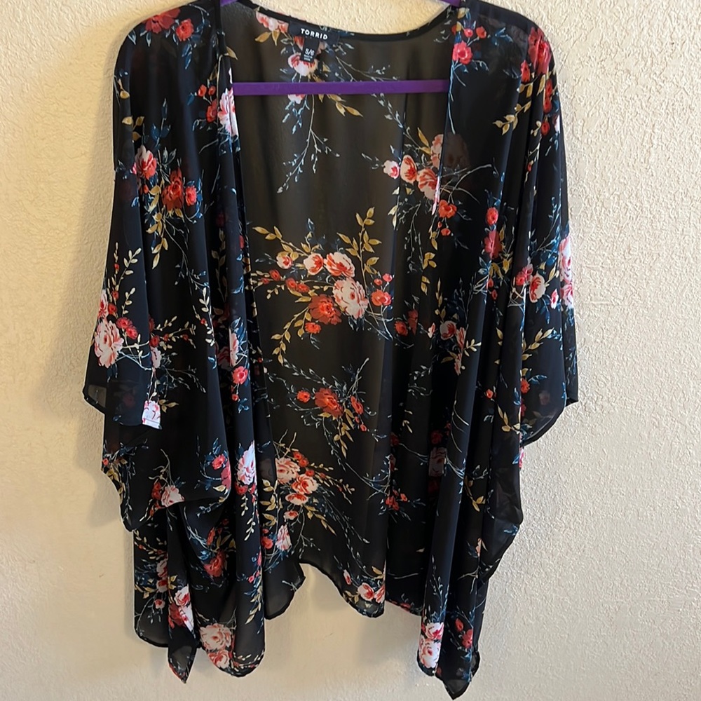 Torrid Floral Kimono